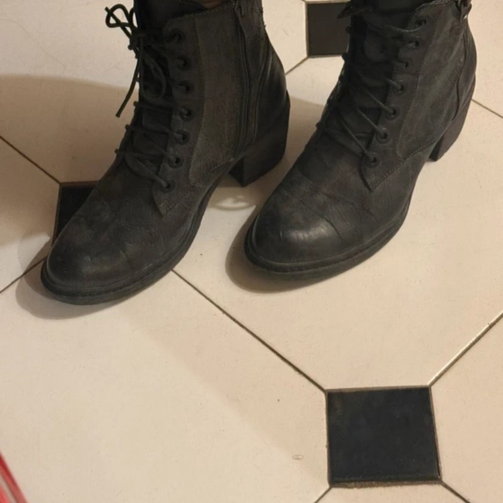Thursday Boot Company Black Heeled Boots